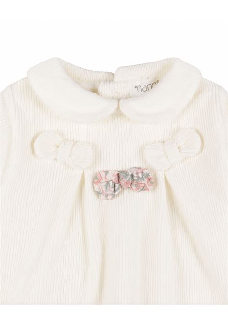 Tutina con fiocchi NANAN | I26419OFF WHITE